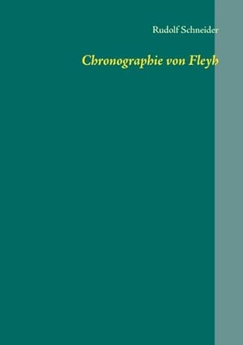 Chronographie von Fleyh: Band 1 bis 4