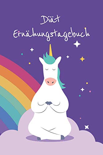 Diät Ernährungstagebuch: Ernährungstagebuch mit vorgedruckten Seiten zum Ausfüllen als Begleitung bei jeder Diät und beim Abnehmen