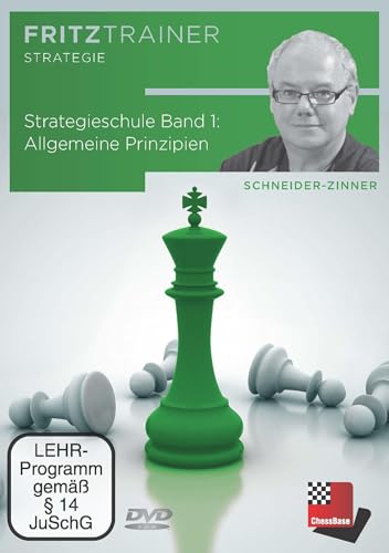 Strategieschule Band 1: Allgemeine Prinzipien (Fritztrainer: Interaktives Video-Schachtraining) von Chess-Base
