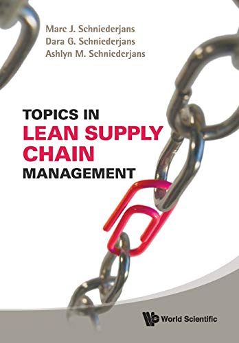 Topics In Lean Supply Chain Management von World Scientific Publishing Company