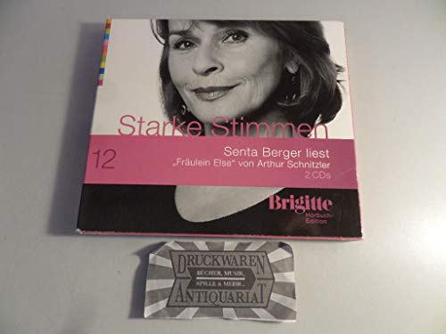 Fräulein Else. Starke Stimmen. Brigitte Hörbuch-Edition, 2 CDs von Random House Audio Editionen