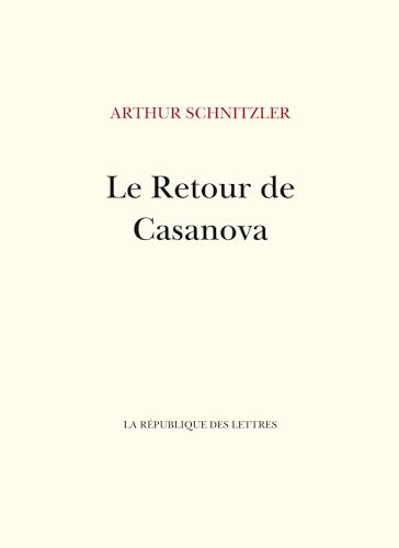 Le retour de Casanova von REPUBLIQUE LETT