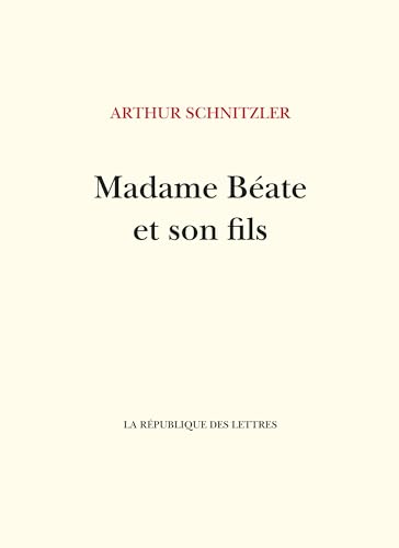 Madame Béate et son fils von REPUBLIQUE LETT