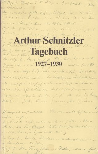 Tagebuch, 1927-1930 (Tagebuch 1879-1931)