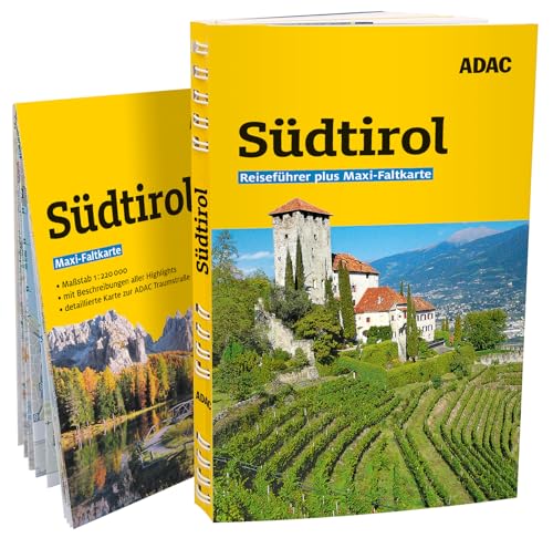 ADAC Reiseführer plus Südtirol: Mit Maxi-Faltkarte und praktischer Spiralbindung von ADAC