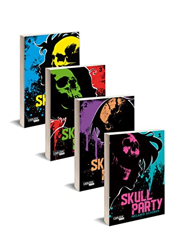 Skull Party Komplettpack 1-4: Actionreicher Politthriller in dystopischer Welt ab 16 Jahren