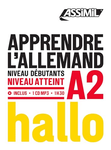Apprendre L'Allemand - niveau A2: Book + 1 CD Mp3