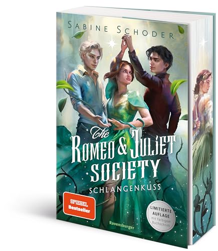 The Romeo & Juliet Society, Band 2: Schlangenkuss (SPIEGEL-Bestseller | Knisternde Romantasy | Limitierte Auflage mit Farbschnitt) (HC - The Romeo & Juliet Society, 2) von Ravensburger Verlag GmbH