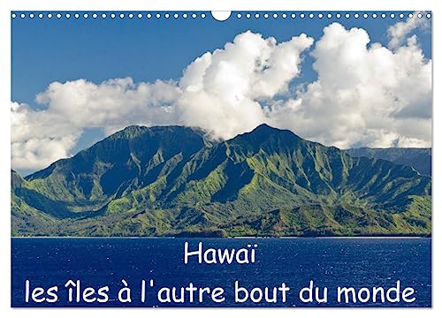Hawaï les îles à l'autre bout du monde (Calendrier mural 2025 DIN A3 vertical), CALVENDO calendrier mensuel: Mes impressions d'une croisière des îles hawaïennes