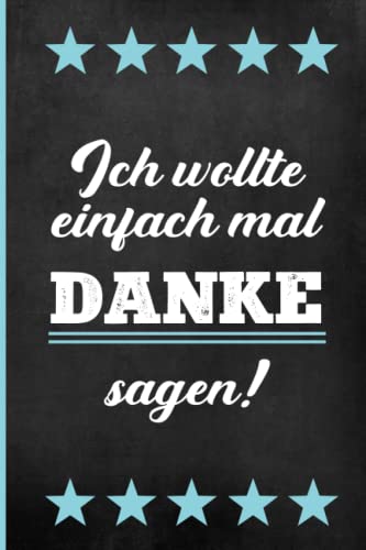 Einfach mal Danke sagen: Kariertes Notizbuch als kleines Dankeschön Geschenk für die schöne Zeit um sich bei einem lieben Menschen zu bedanken eine tolle Kleinigkeit zum Verschenken für Männer von Independently published