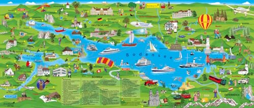 Erlebnisposter „Bodensee“ von druckbunt