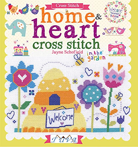 Home & Heart Cross Stitch von Tuva Publishing