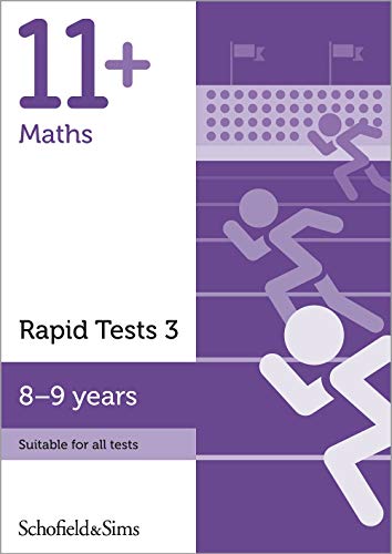 11+ Maths Rapid Tests Book 3 for GL and CEM: Year 4, Ages 8-9 von Schofield & Sims Ltd