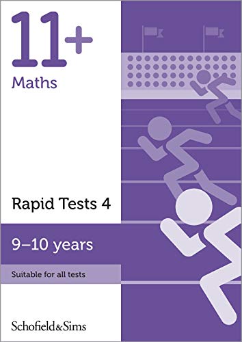 11+ Maths Rapid Tests Book 4 for GL and CEM: Year 5, Ages 9-10 von Schofield & Sims Ltd