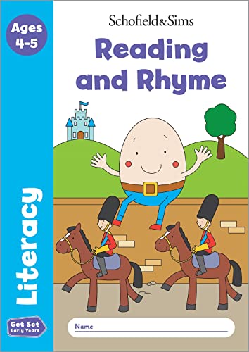 Reading and Rhyme, Get Set Literacy, EYFS, Ages 4-5 (Reception) von WordUnited