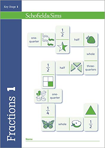 Fractions, Decimals and Percentages Book 1: Year 1, Ages 5-6 von Schofield & Sims Ltd
