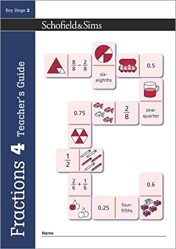 Fractions, Decimals and Percentages Book 4 Teacher's Guide: Year 4, Ages 8-9 von Schofield & Sims Ltd