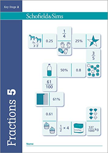 Fractions, Decimals and Percentages Book 5: Year 5, Ages 9-10 von SCHOFIELD SIMS LTD