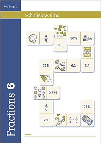 Fractions, Decimals and Percentages Book 6: Year 6, Ages 10-11 von Schofield & Sims Ltd