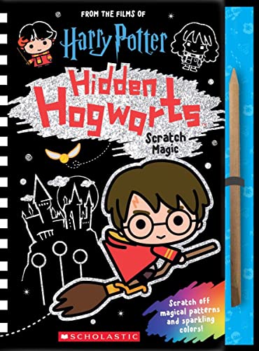 Harry Potter - Hidden Hogwarts: Scratch Magic. Scratch off magical patterns and sparkling colors! Harry Potter - Hidden Hogwarts: Scratch Magic. Scratch off magical patterns and sparkling colors!