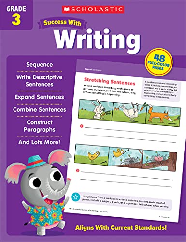 Scholastic Success With Writing, Grade 3