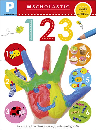 123 Pre-K Workbook: Scholastic Early Learners (Skills Workbook): Prekindergarten von Scholastic