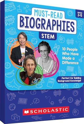 Must-read Biographies - Stem: Knowledge-building Stories of 10 People Who Have Made a Difference von Scholastic Teaching Resources
