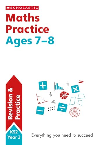 Maths practice book for ages 7-8 (Year 3). Perfect for Home Learning. (100 Practice Activities)