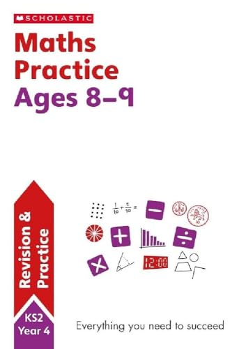 Maths practice book for ages 8-9 (Year 4). Perfect for Home Learning. (100 Practice Activities)