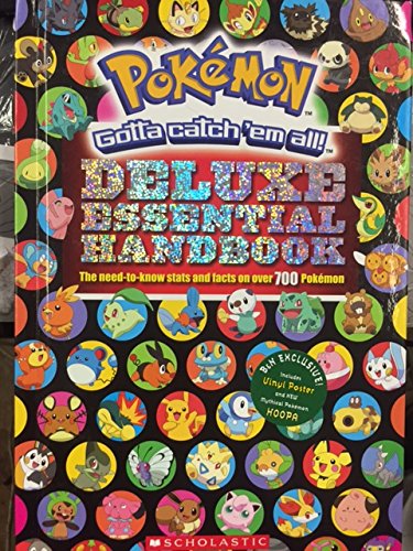 Pokemon Deluxe Essential Handbook B&N exclusive edition with Vinyl Poster Pokemon Deluxe Essential Handbook B&N exclusive edition with Vinyl Poster
