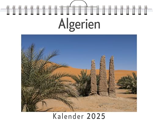 Algerien - (Wandkalender 2025, Kalender DIN A4 quer, Monatskalender im Querformat mit Kalendarium, das perfekte Geschenk) von FlipFlop