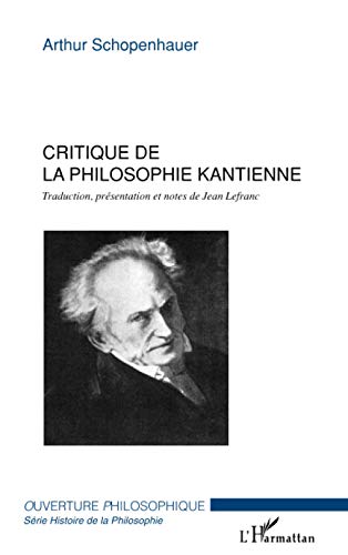 Critique de la philosophie kantienne Critique de la philosophie kantienne von L'HARMATTAN
