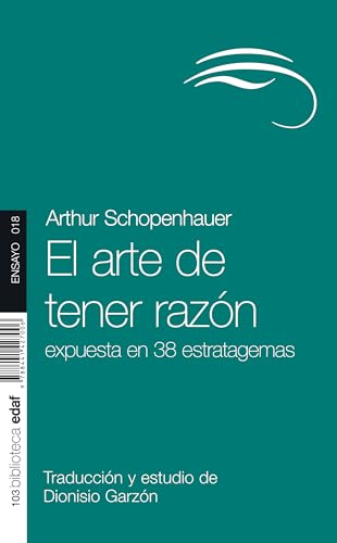El arte de tener razón (Nueva Biblioteca Edaf) von Edaf Antillas