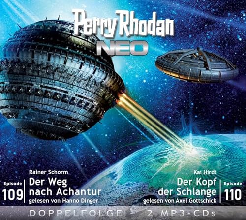 Perry Rhodan NEO MP3 Doppel-CD Folgen 109 + 110: Der Weg nach Achantur / Der Kopf der Schlange