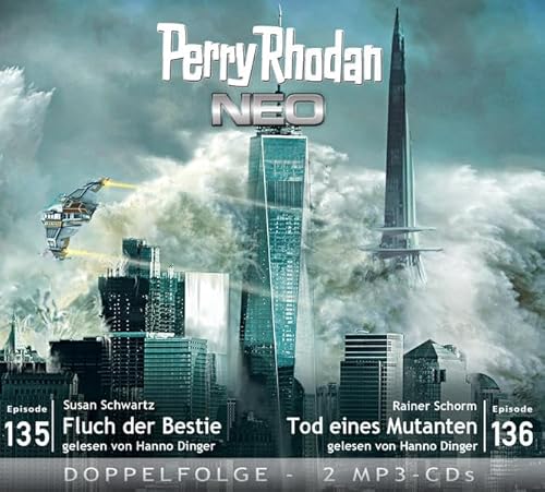 Perry Rhodan NEO MP3 Doppel-CD Folgen 135 + 136: Fluch der Bestie / Tod eines Mutanten