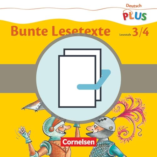 Deutsch plus - Grundschule - Bunte Lesetexte: Lesehefte Stufe 3 und 4 im Paket - Texte für Leseanfänger mit Aufgaben