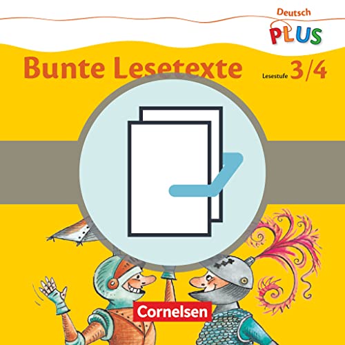 Deutsch plus - Grundschule - Bunte Lesetexte: Lesehefte Stufe 3 und 4 im Paket - Texte für Leseanfänger mit Aufgaben