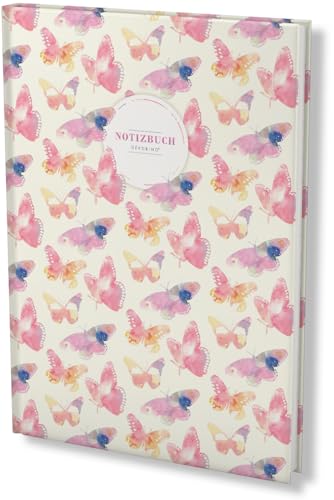 Dékokind® Hardcover Notizbuch A4 Kariert mit 150+ Seiten: Mit Seitenzahlen, Inhaltsverzeichnis, C-1917 [Frühling], 90 g/m² Papier, 1 Stk