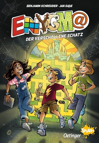 Enygma. Der verschollene Schatz: Aufregende Leseabenteuer mit Oetinger SPLASH. Interaktives Erstlesebuch mit spannenden Escape-Elementen für Kinder ab 8 Jahren von Oetinger