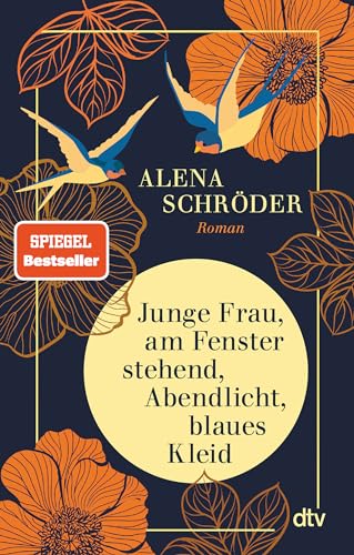 Junge Frau, am Fenster stehend, Abendlicht, blaues Kleid: Roman | »Eine berührende Jahrhundertgeschichte« BRIGITTE