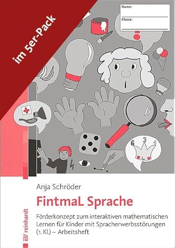FintmaL Sprache: Förderkonzept zum interaktiven mathematischen Lernen für Kinder mit Spracherwerbsstörungen (1. Kl.) - Arbeitshefte (5er Pack)