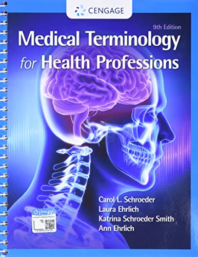 Medical Terminology for Health Professions: Spiral Bound Version (Mindtap Course List) von Cengage Learning