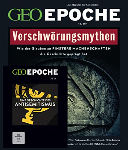 GEO Epoche (mit DVD) / GEO Epoche mit DVD 119/2023 - Verschwörungsmythen: Das Magazin für Geschichte