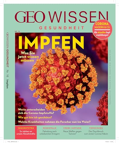 GEO Wissen Gesundheit / GEO Wissen Gesundheit 16/21 - Impfen von Gruner + Jahr Geo-Mairs