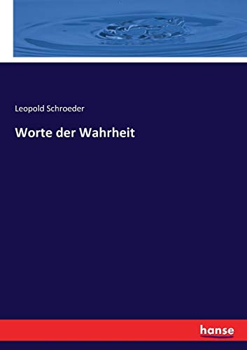 Worte der Wahrheit von Hansebooks