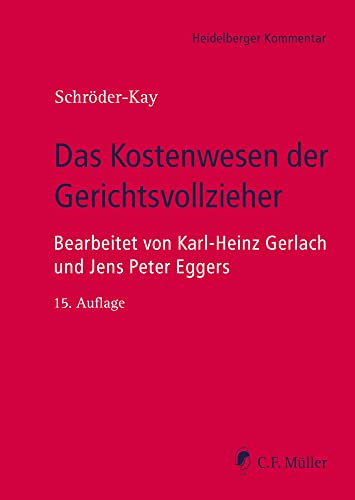 Das Kostenwesen der Gerichtsvollzieher Das Kostenwesen der Gerichtsvollzieher von Müller C.F.
