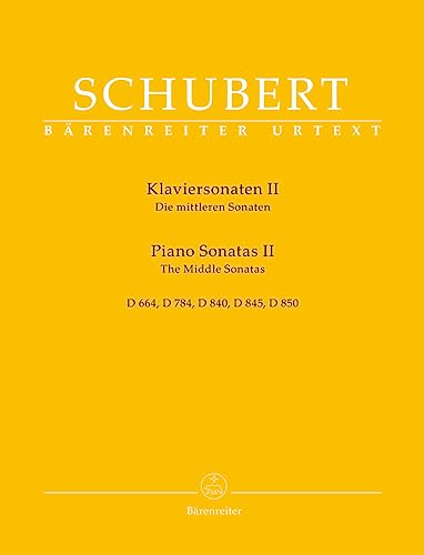 Klaviersonaten II -Die mittleren Sonaten-. Spielpartitur, Sammelband, Urtextausgabe. BÄRENREITER URTEXT Klaviersonaten II -Die mittleren Sonaten-. Spielpartitur, Sammelband, Urtextausgabe. BÄRENREITER URTEXT von Bärenreiter