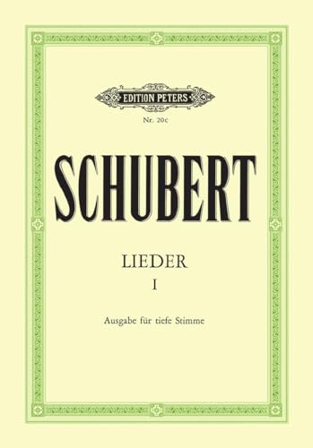 Lieder, Band 1: Tiefe Singstimme