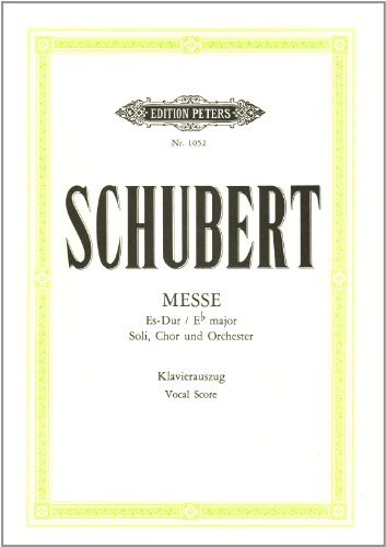 Messe Nr.6 Es-Dur D 950, Klavierauszug