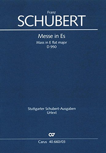 Messe in Es (Klavierauszug): D 950, 1828